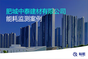 肥城中泰建材有限公司能耗在线监测案例
